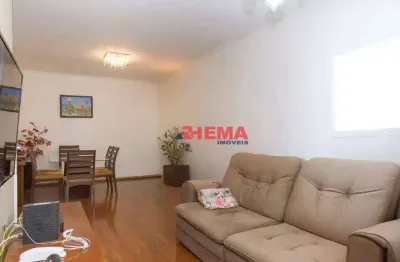 Apartamento com 2 dormitórios à venda, 116 m² por r$ 900.000,00 - aparecida - santos/sp