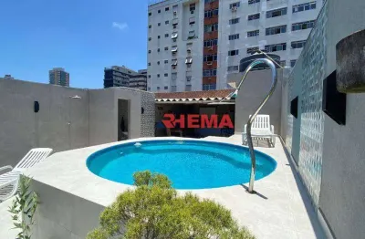 Sobrado com 3 dormitórios à venda, 200 m² por r$ 1.500.000,00 - boqueirão - santos/sp