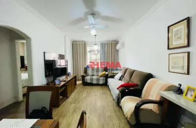 Apartamento com 3 dormitórios à venda, 100 m² por r$ 650.000,00 - ponta da praia - santos/sp
