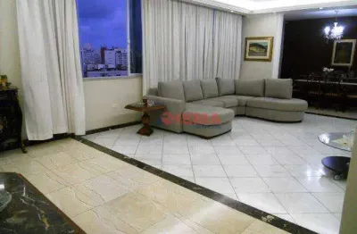 Apartamento com 4 dormitórios à venda, 280 m² - gonzaga - santos/sp