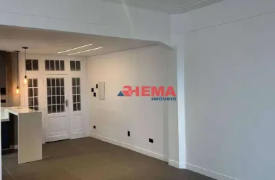 Apartamento com 2 dormitórios à venda, 80 m² por r$ 720.000,00 - boqueirão - santos/sp