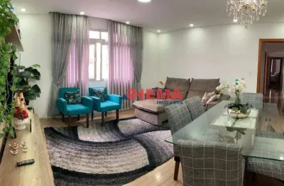 Apartamento com 3 dormitórios à venda, 95 m² por r$ 693.000,00 - embaré - santos/sp