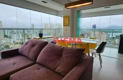 Apartamento com 2 dormitórios à venda, 77 m² por r$ 1.175.000,00 - ponta da praia - santos/sp
