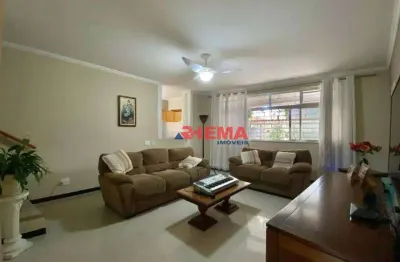 Sobrado com 3 dormitórios à venda, 156 m² por r$ 1.549.000,00 - aparecida - santos/sp