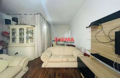 Apartamento com 2 dormitórios à venda, 96 m² por r$ 550.000,00 - pompéia - santos/sp