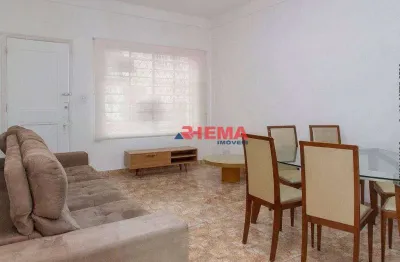 Casa com 3 dormitórios para alugar, 98 m² por r$ 6.900,00/mês - boqueirão - santos/sp