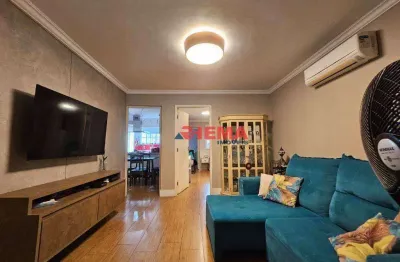 Sobrado com 3 dormitórios à venda, 189 m² por r$ 1.370.000,00 - campo grande - santos/sp