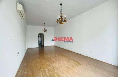 Apartamento com 2 dormitórios à venda, 100 m² por r$ 800.000,00 - boqueirão - santos/sp