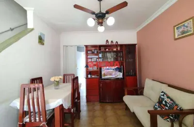 Sobrado com 2 dormitórios à venda, 69 m² por r$ 445.000,00 - macuco - santos/sp