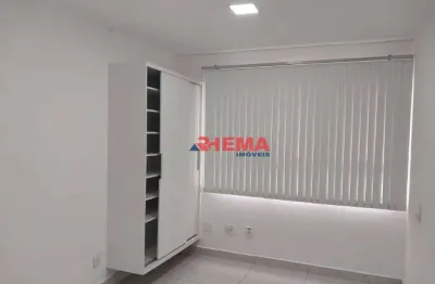 Sala para alugar, 55 m² por r$ 5.800,01/mês - estuário - santos/sp