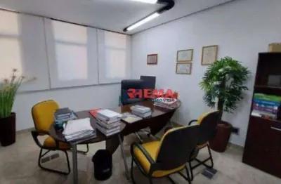 Sala para alugar, 85 m² por r$ 2.200,01/mês - centro - santos/sp