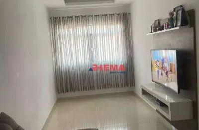 Apartamento com 2 dormitórios à venda, 93 m² por r$ 530.000,00 - vila matias - santos/sp