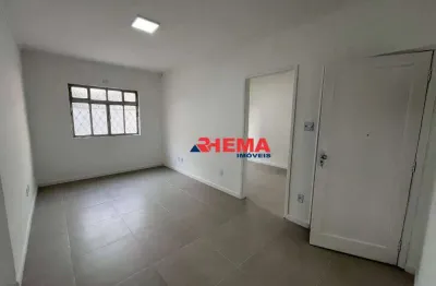 Apartamento com 3 dormitórios à venda, 77 m² por r$ 370.000,00 - macuco - santos/sp
