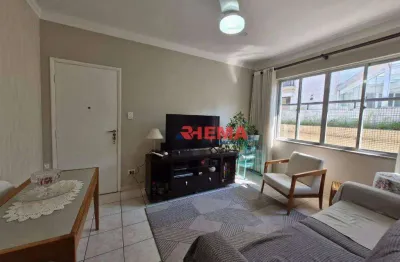 Apartamento com 2 dormitórios à venda, 56 m² por r$ 530.000,00 - aparecida - santos/sp