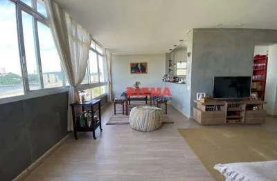 Apartamento à venda, 116 m² por r$ 700.000,00 - itararé - são vicente/sp
