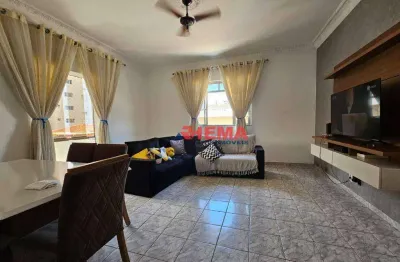 Apartamento com 2 dormitórios à venda, 105 m² por r$ 465.000,00 - campo grande - santos/sp