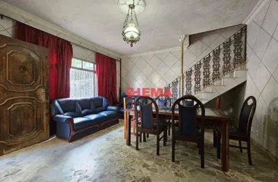 Sobrado com 3 dormitórios à venda, 103 m² por r$ 1.000.000,00 - ponta da praia - santos/sp