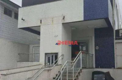 Prédio para alugar, 739 m² por r$ 47.139,45/mês - aparecida - santos/sp