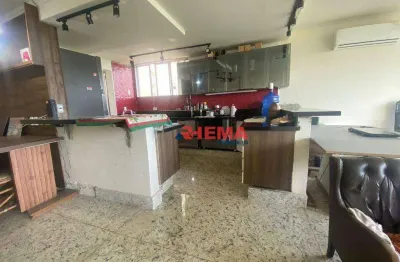 Apartamento com 3 dormitórios à venda, 126 m² por r$ 1.500.000,00 - gonzaga - santos/sp