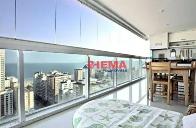 Apartamento com 3 dormitórios à venda, 120 m² por r$ 2.600.000,00 - boqueirão - santos/sp