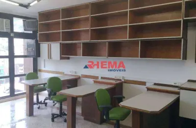Conjunto para alugar, 45 m² por r$ 2.500,02/mês - centro - santos/sp