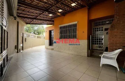 Casa para alugar, 177 m² por r$ 15.000,01/mês - embaré - santos/sp