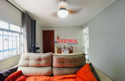 Apartamento com 3 dormitórios à venda, 59 m² por r$ 315.000,00 - aparecida - santos/sp