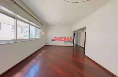 Apartamento com 3 dormitórios à venda, 126 m² por r$ 850.000,00 - boqueirão - santos/sp