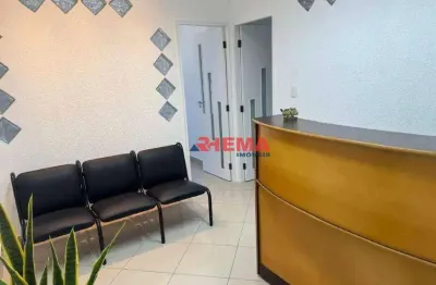 Conjunto para alugar, 69 m² por r$ 5.500,02/mês - aparecida - santos/sp