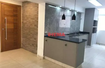 Apartamento com 3 dormitórios à venda, 110 m² por r$ 960.000,00 - josé menino - santos/sp