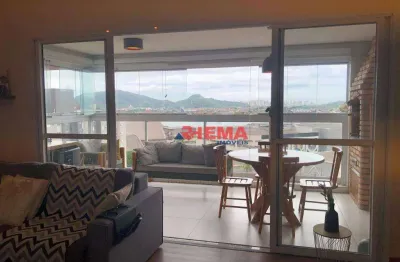 Apartamento com 3 dormitórios à venda, 111 m² por r$ 1.200.000,00 - ponta da praia - santos/sp