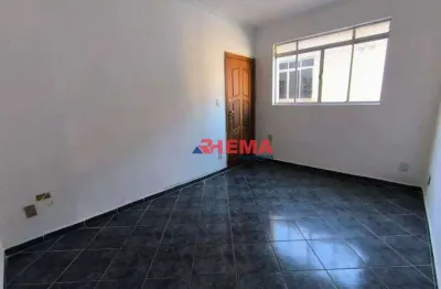 Apartamento com 2 dormitórios à venda, 51 m² por r$ 370.000,00 - embaré - santos/sp