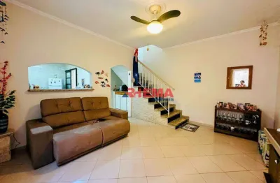 Sobrado com 3 dormitórios à venda, 98 m² por r$ 599.000,00 - embaré - santos/sp