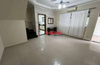 Casa com 3 dormitórios à venda, 100 m² por r$ 1.700.000,00 - aparecida - santos/sp