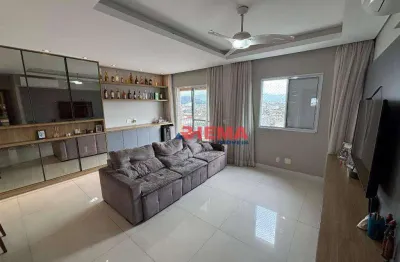 Apartamento com 2 dormitórios à venda, 81 m² por r$ 720.000,00 - estuário - santos/sp