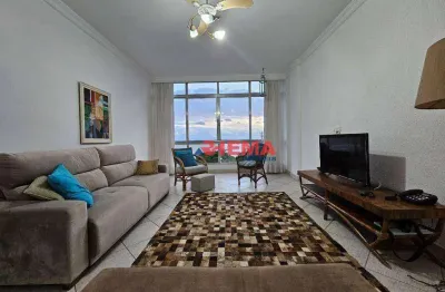 Apartamento com 2 dormitórios à venda, 100 m² por r$ 1.100.000,00 - embaré - santos/sp