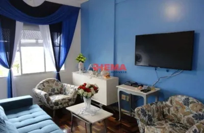 Apartamento para alugar, 88 m² por r$ 4.100,01/mês - josé menino - santos/sp