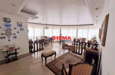 Apartamento com 3 dormitórios à venda, 177 m² por r$ 905.000,00 - gonzaga - santos/sp