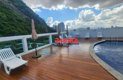 Apartamento com 2 dormitórios à venda, 68 m² por R$ 690.000,00 - Marapé - Santos/SP