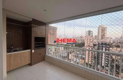 Apartamento para alugar, 111 m² por r$ 6.500,01/mês - encruzilhada - santos/sp