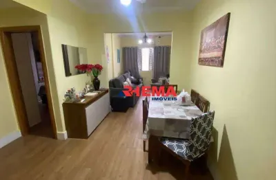 Apartamento com 1 dormitório à venda, 45 m² por r$ 380.000,00 - embaré - santos/sp