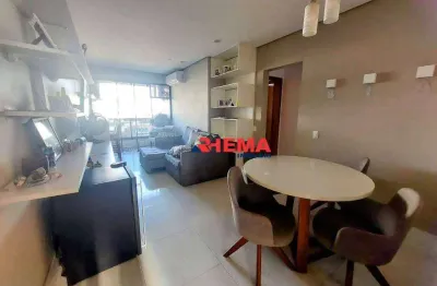 Apartamento com 2 dormitórios à venda, 88 m² por r$ 630.000,00 - aparecida - santos/sp