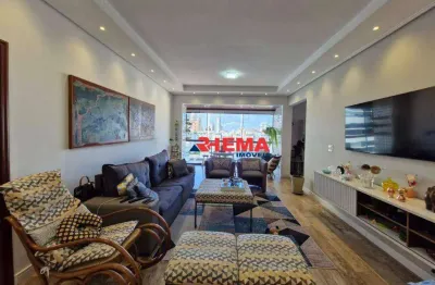 Apartamento com 4 dormitórios à venda, 174 m² por r$ 1.950.000,00 - aparecida - santos/sp