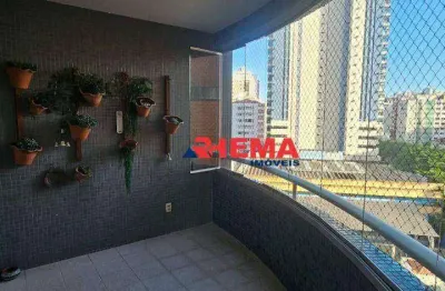 Apartamento com 4 dormitórios à venda, 202 m² por r$ 1.500.000,00 - pompéia - santos/sp