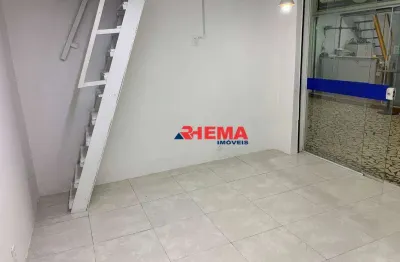 Loja para alugar, 34 m² por r$ 2.280,00/mês - aparecida - santos/sp