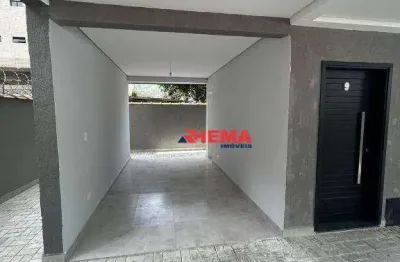 Sobrado com 2 dormitórios para alugar, 116 m² por r$ 5.000,01/mês - marapé - santos/sp