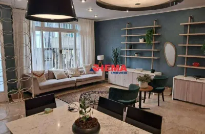 Sobrado com 4 dormitórios para alugar, 200 m² por r$ 15.670,01/mês - gonzaga - santos/sp
