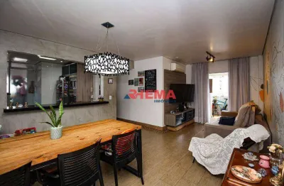 Apartamento com 2 dormitórios à venda, 78 m² por r$ 790.000,00 - ponta da praia - santos/sp