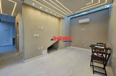 Sobrado com 4 dormitórios à venda, 220 m² por r$ 3.200.000,00 - campo grande - santos/sp
