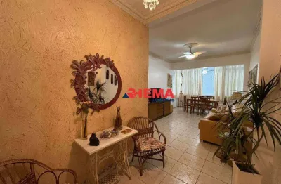 Apartamento com 3 dormitórios à venda, 95 m² por r$ 535.000,00 - josé menino - santos/sp